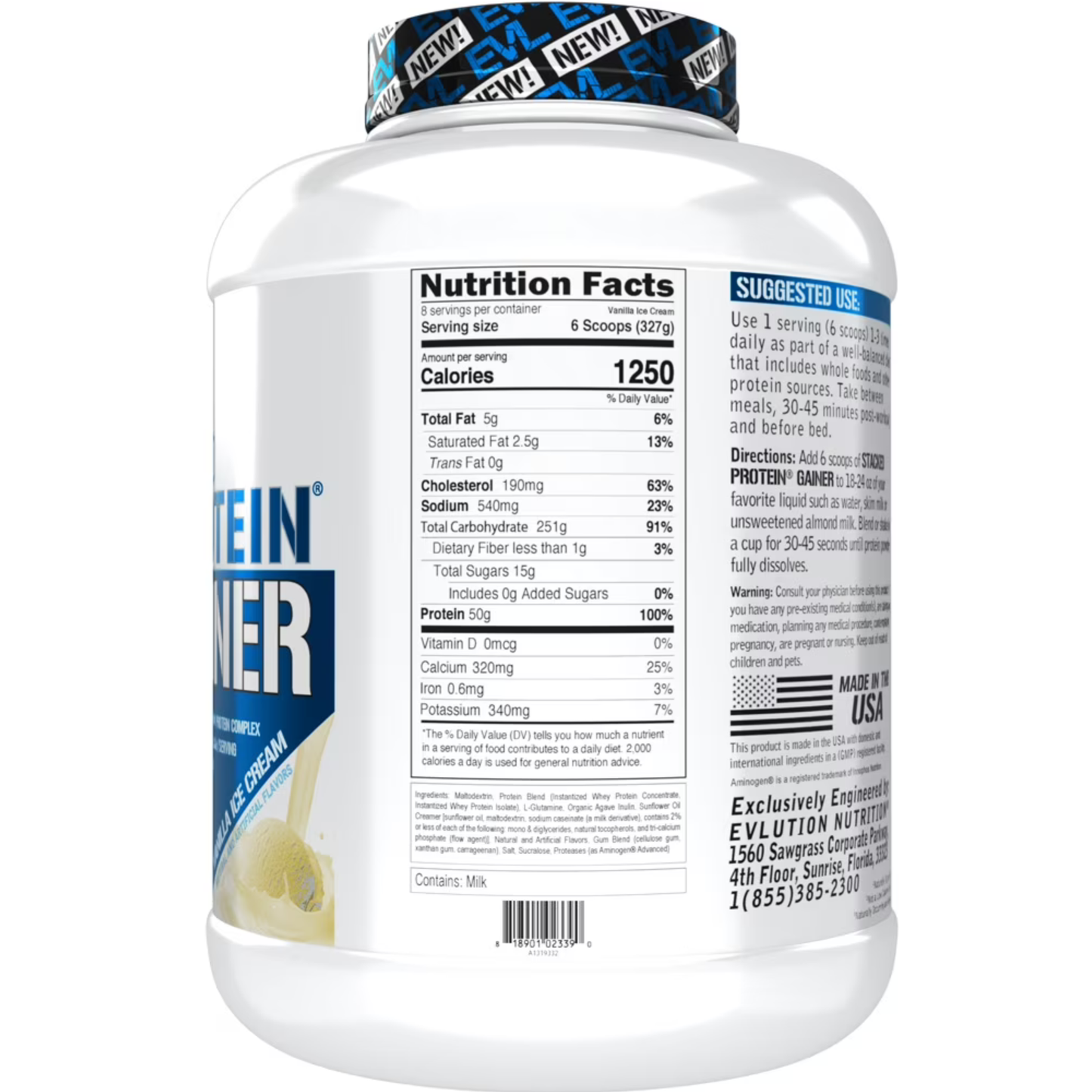 【多種口味】EVLution Stacked Protein Gainer 複合增重粉