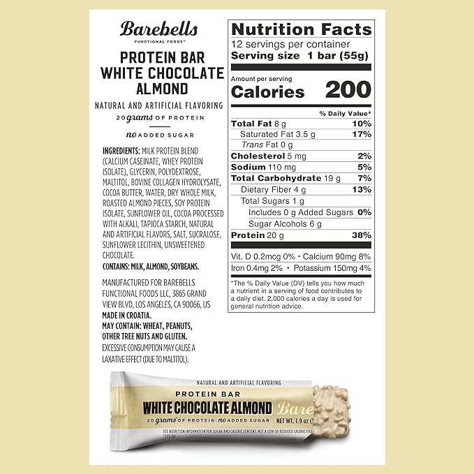 【多種口味】Barebells Protein Bar 蛋白棒