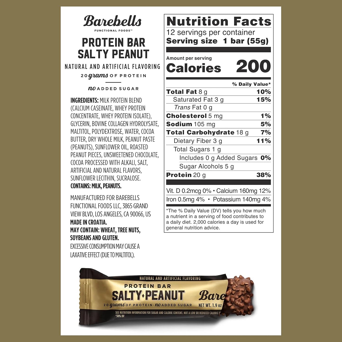 【多種口味】Barebells Protein Bar 蛋白棒