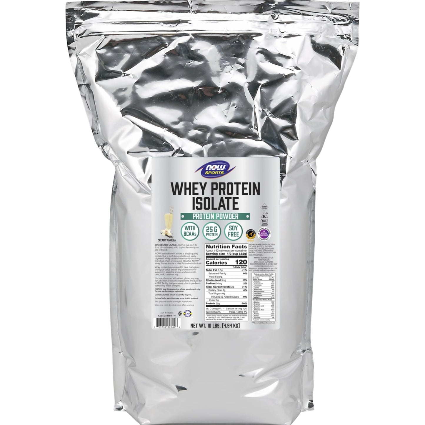 【多種口味】NOW Sports Whey Protein Isolate 乳清分離蛋白粉