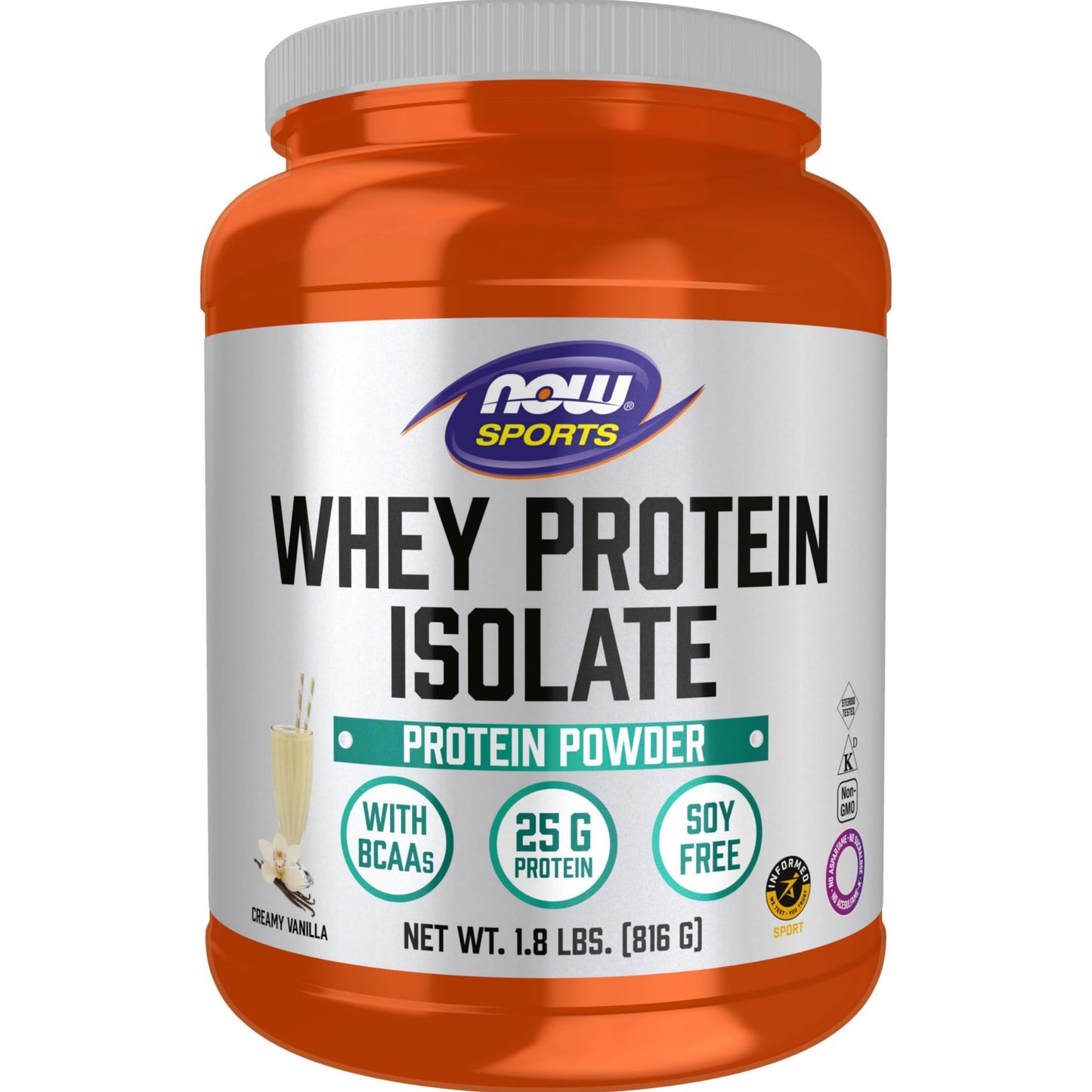 【多種口味】NOW Sports Whey Protein Isolate 乳清分離蛋白粉