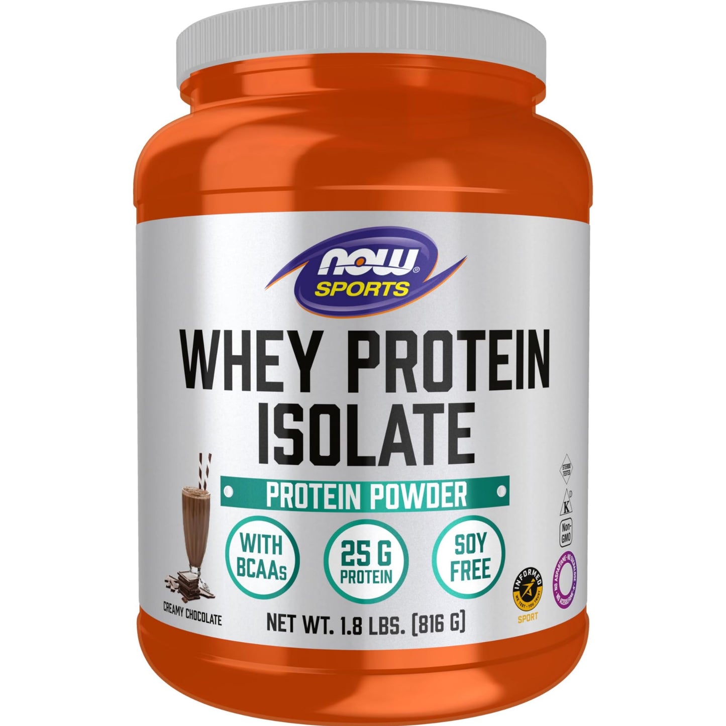 【多種口味】NOW Sports Whey Protein Isolate 乳清分離蛋白粉