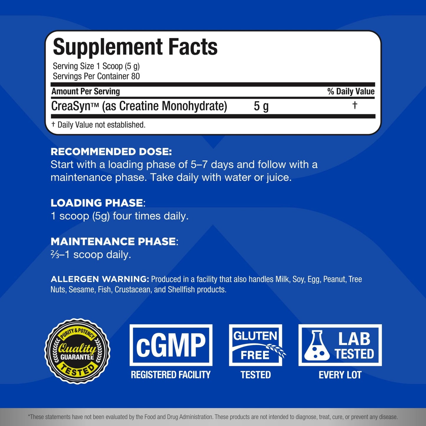 ALLMAX Nutrition Creatine Monohydrate