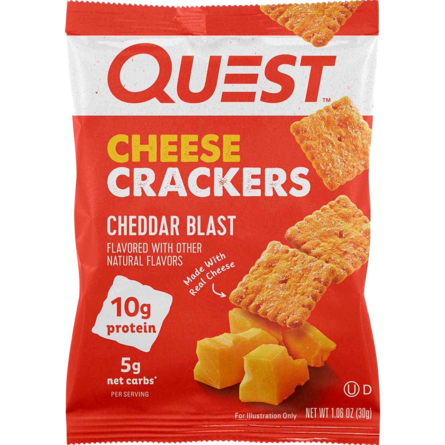 【多種口味】Quest Nutrition Cheese Crackers 蛋白芝士餅乾