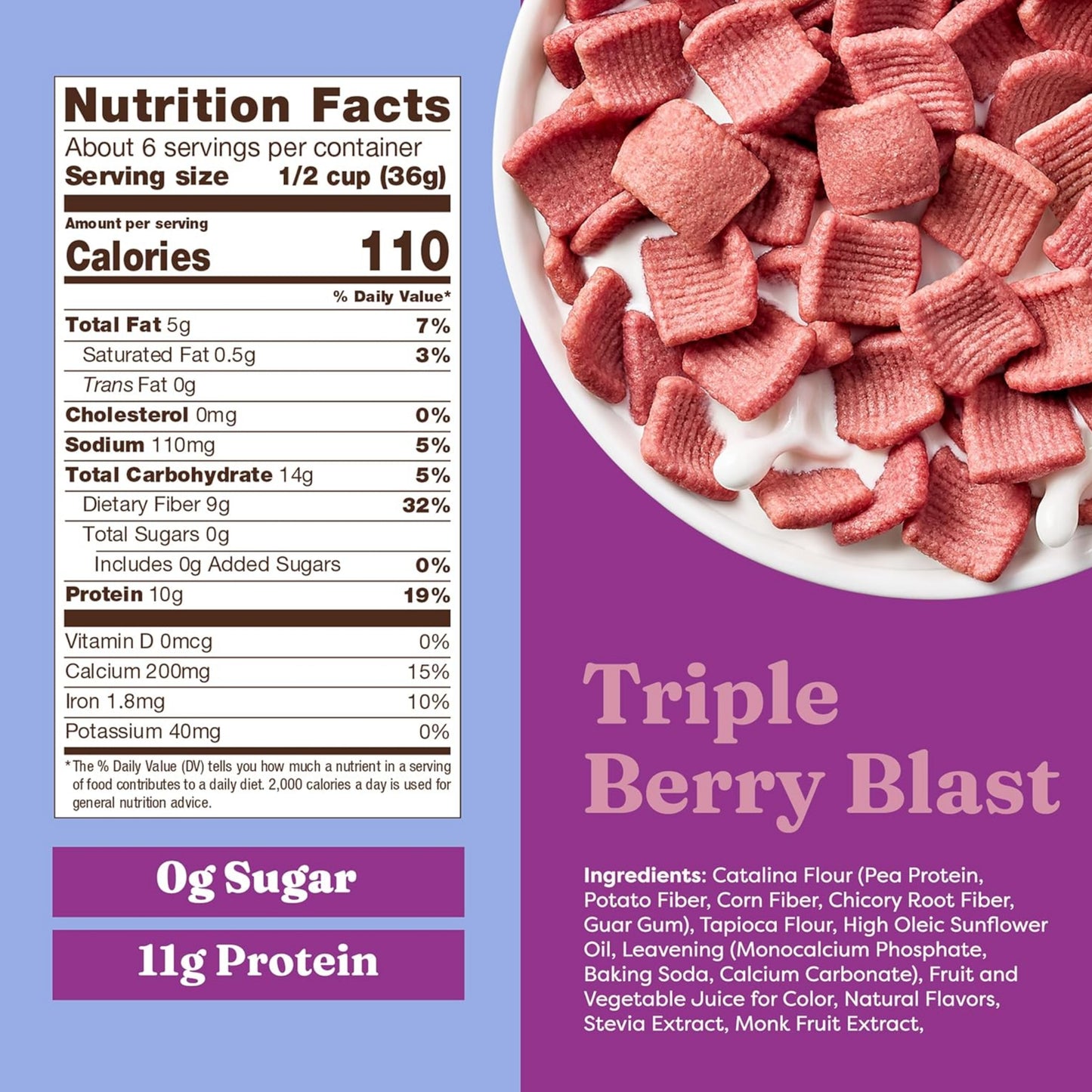 【多種口味】Catalina Crunch Keto Protein Cereal 生酮早餐高蛋白穀物片