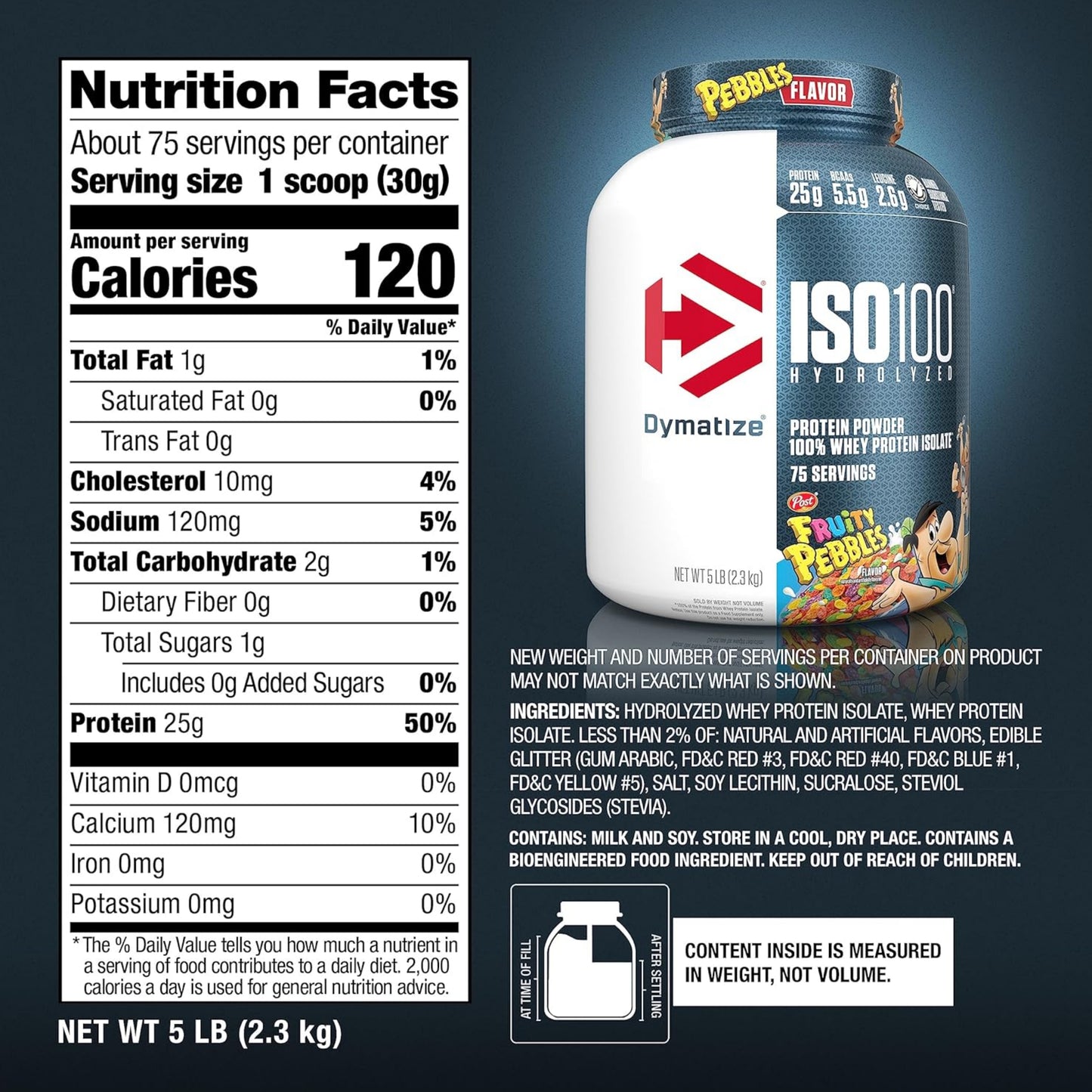 【多種口味】Dymatize ISO100 Hydrolyzed Protein Powder 水解分離乳清蛋白粉