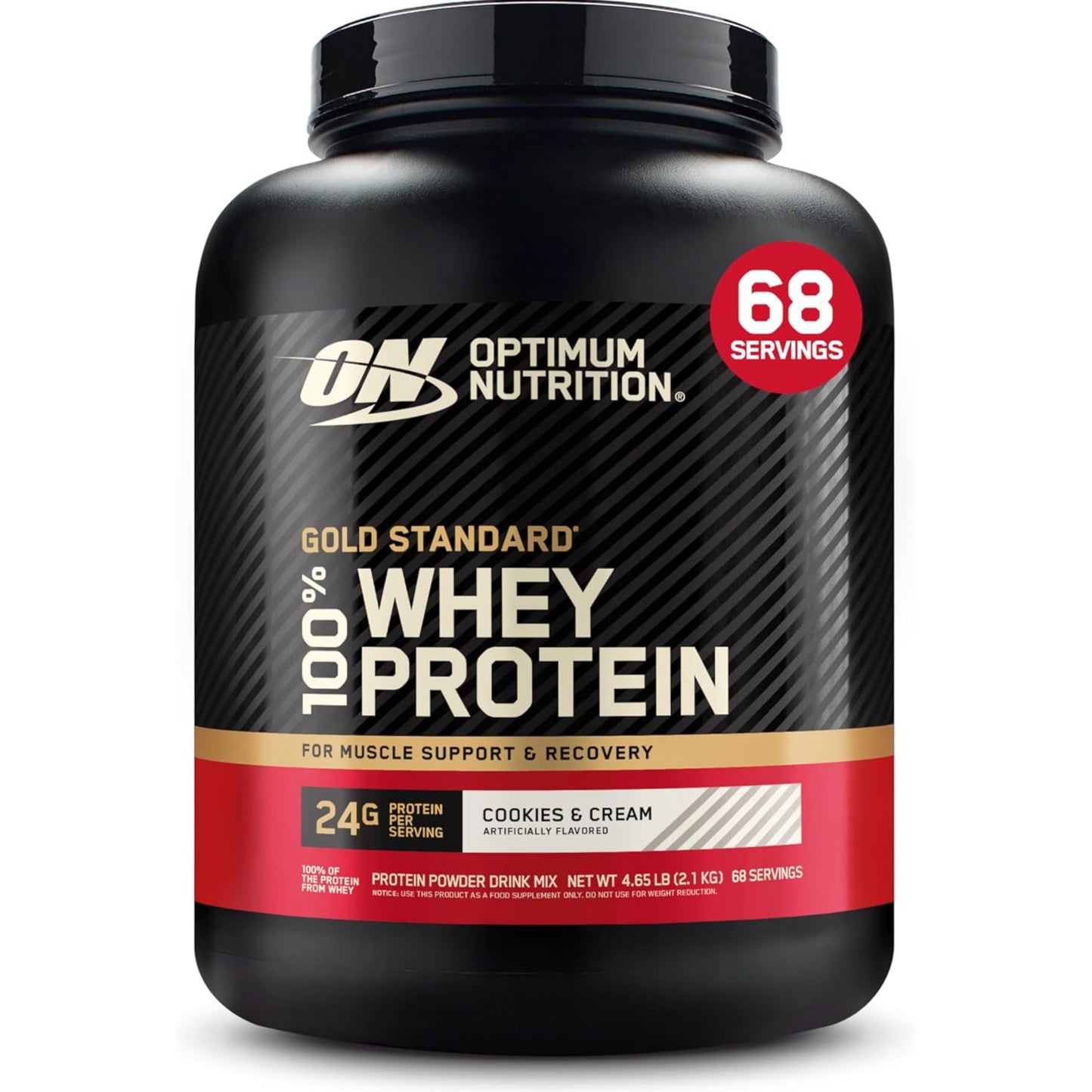 【多種口味】Optimum Nutrition Gold Standard 100% Whey Protein Powder 乳清蛋白粉