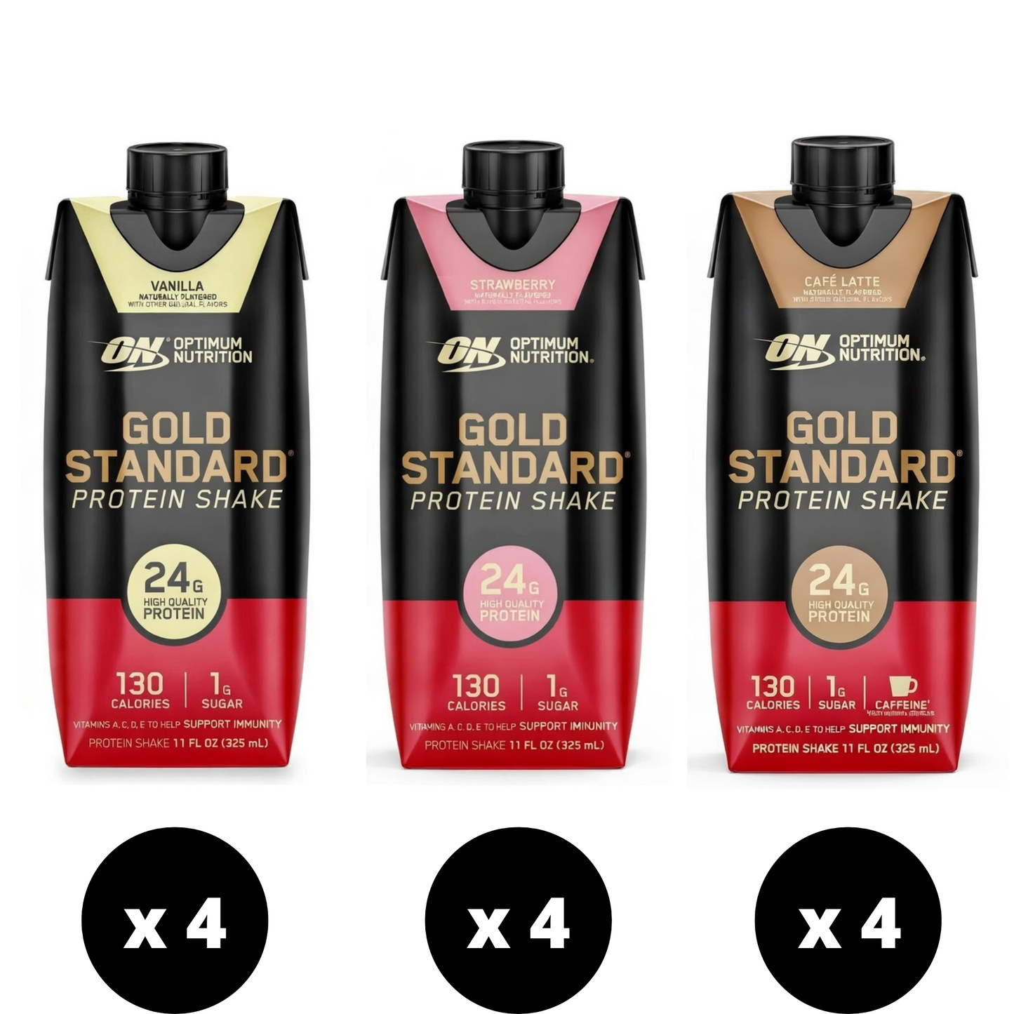 【多種口味】Optimum Nutrition Gold Standard Protein Shake 即飲蛋白奶昔