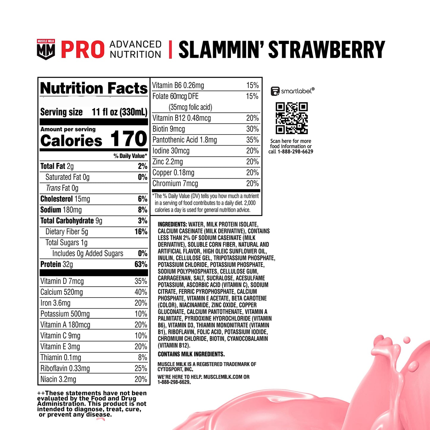 【多種口味】Muscle Milk Pro Protein Shake 蛋白奶昔