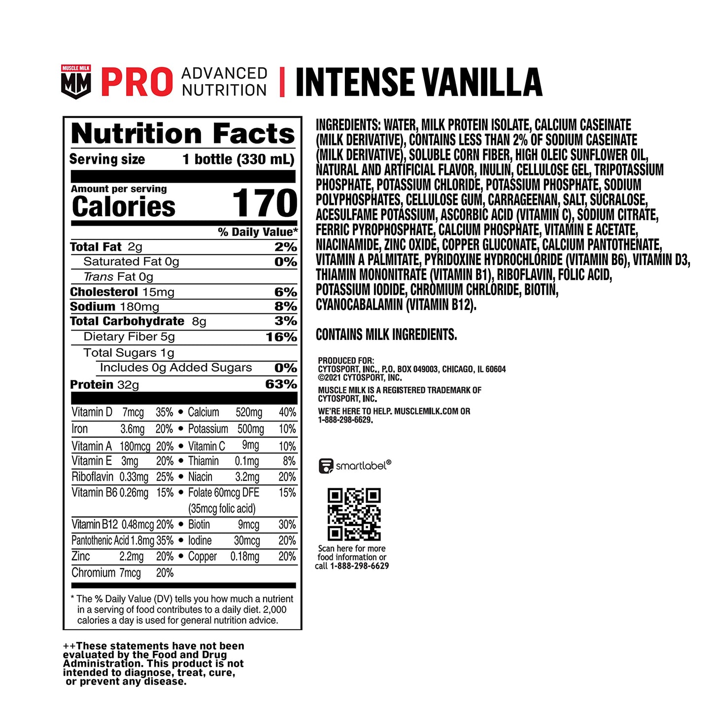 【多種口味】Muscle Milk Pro Protein Shake 蛋白奶昔