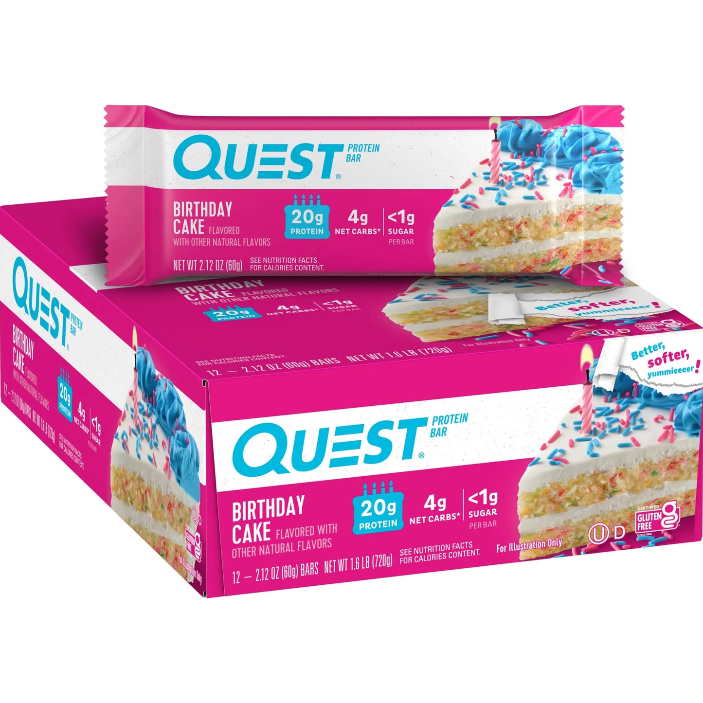 【多種口味】Quest Nutrition Protein Bar 蛋白棒