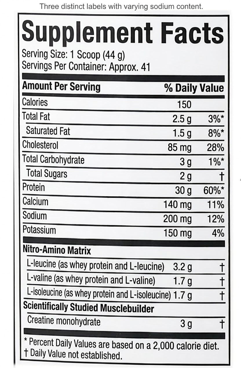 【多種口味】MuscleTech Nitro-Tech Whey Protein Powder 乳清蛋白粉