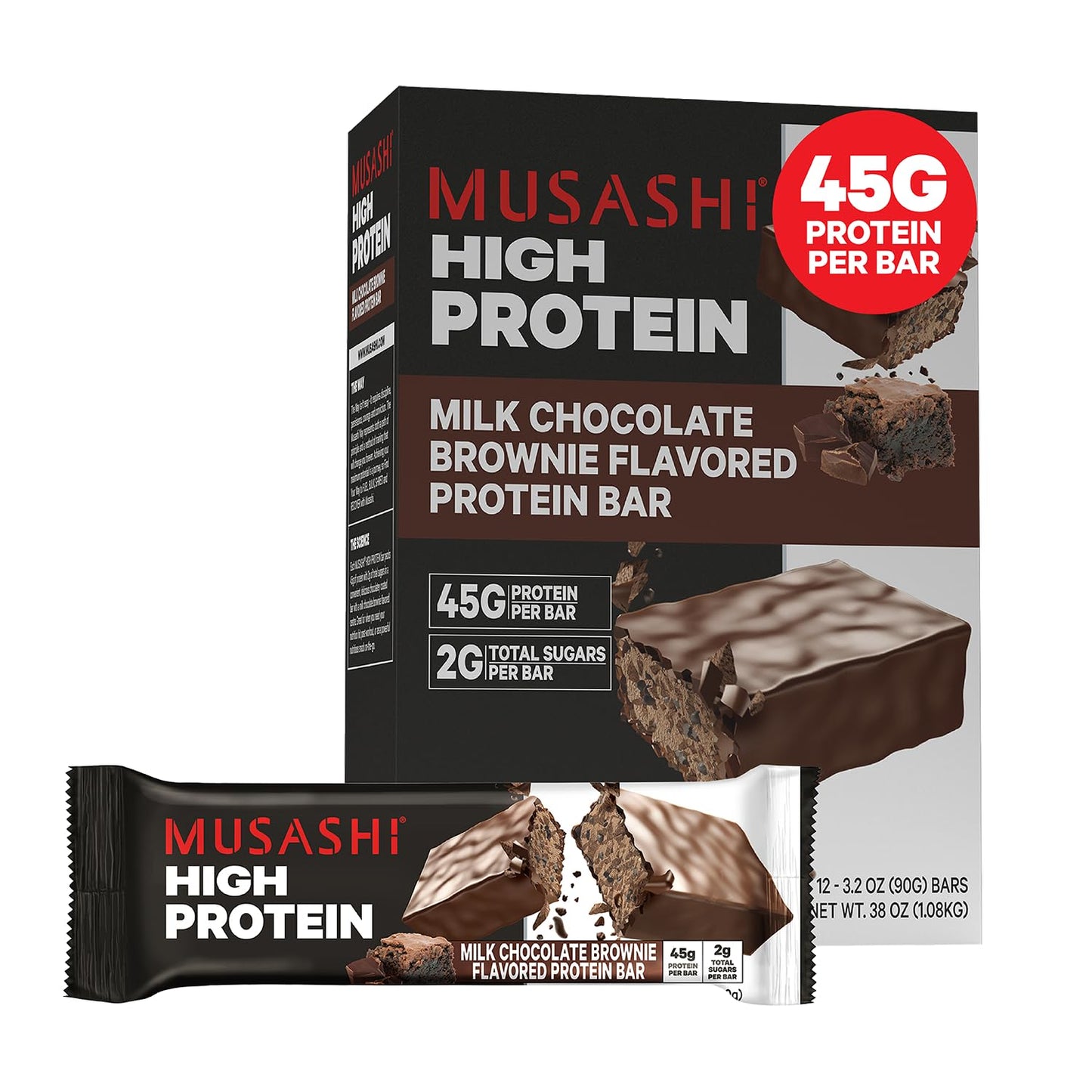 MUSASHI High Protein Bar 高蛋白棒