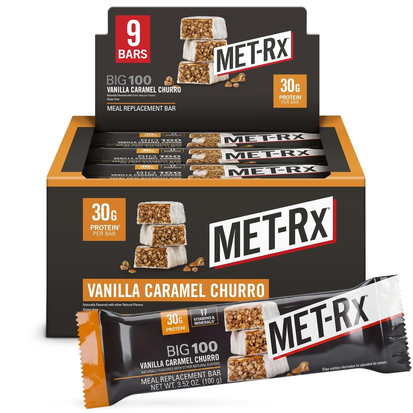 [Multiple Flavours]MET-Rx Protein Plus Meal Replacement Bar