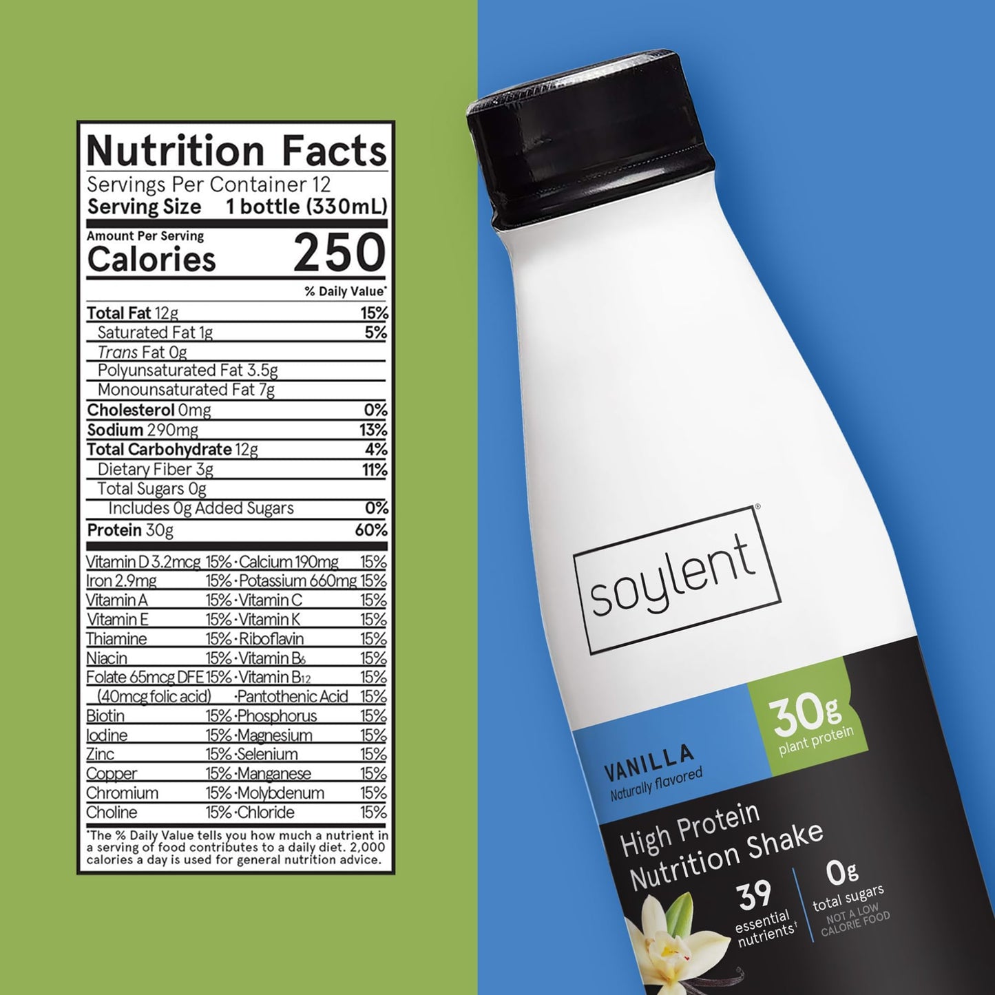 Soylent Plant-based Complete Protein Shake 植物蛋白奶昔