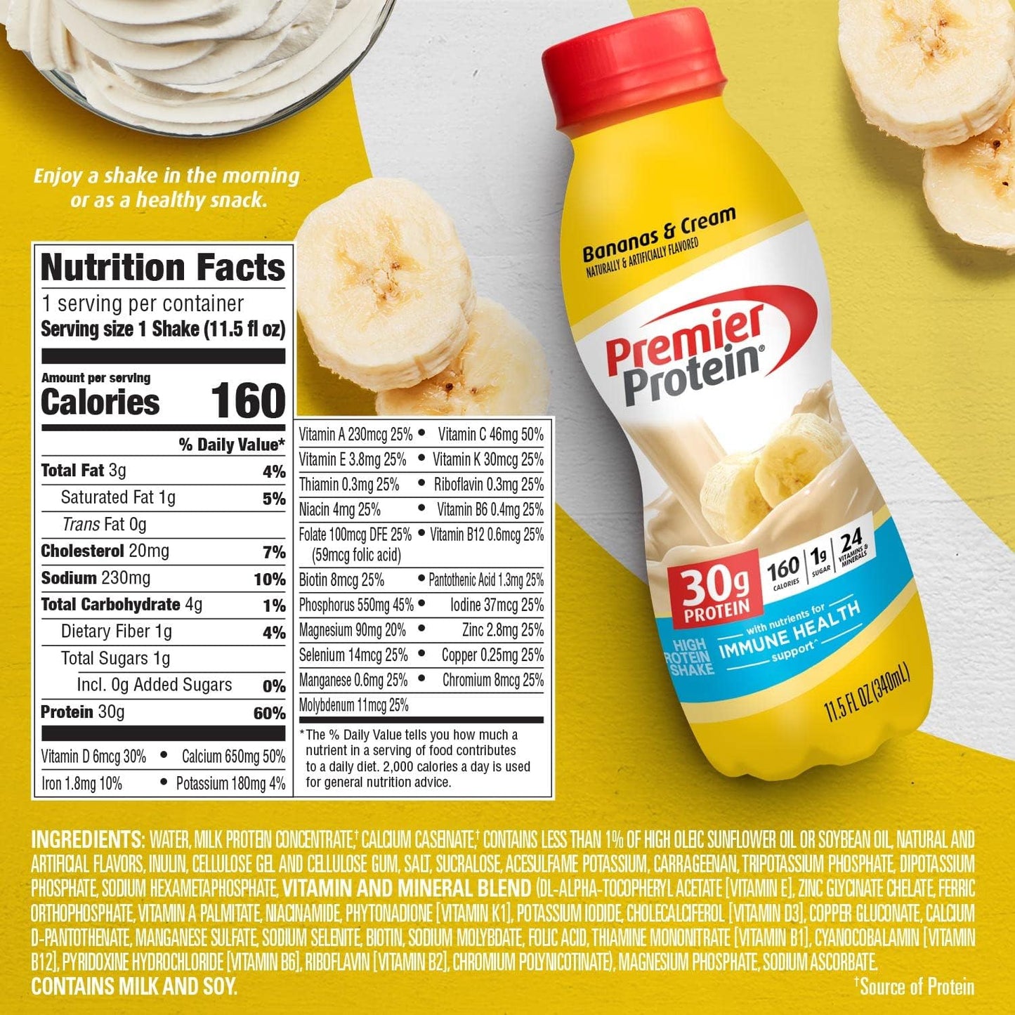 [Multiple Flavors] Premier Protein Ready-to-Drink Protein Shake