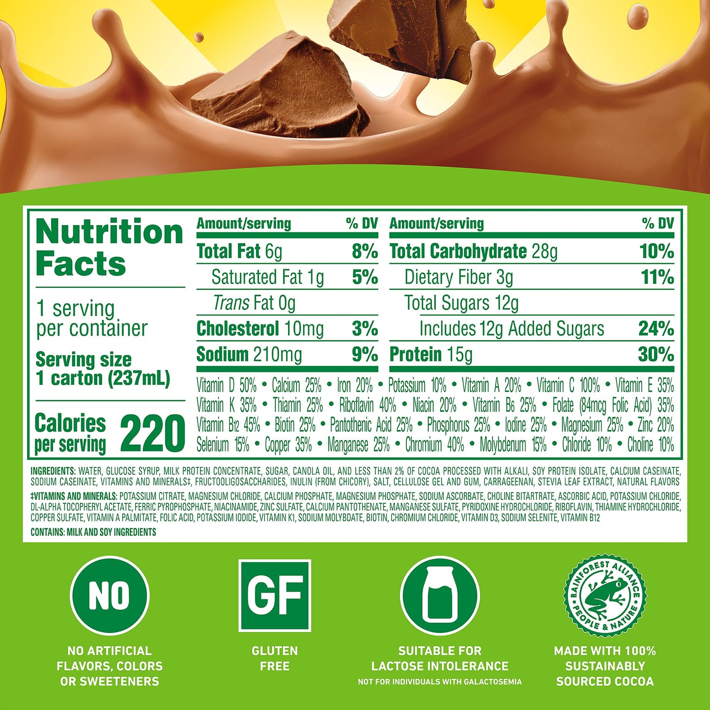 Nestle Carnation Breakfast Essentials Protein Drink 雀巢三花蛋白奶昔