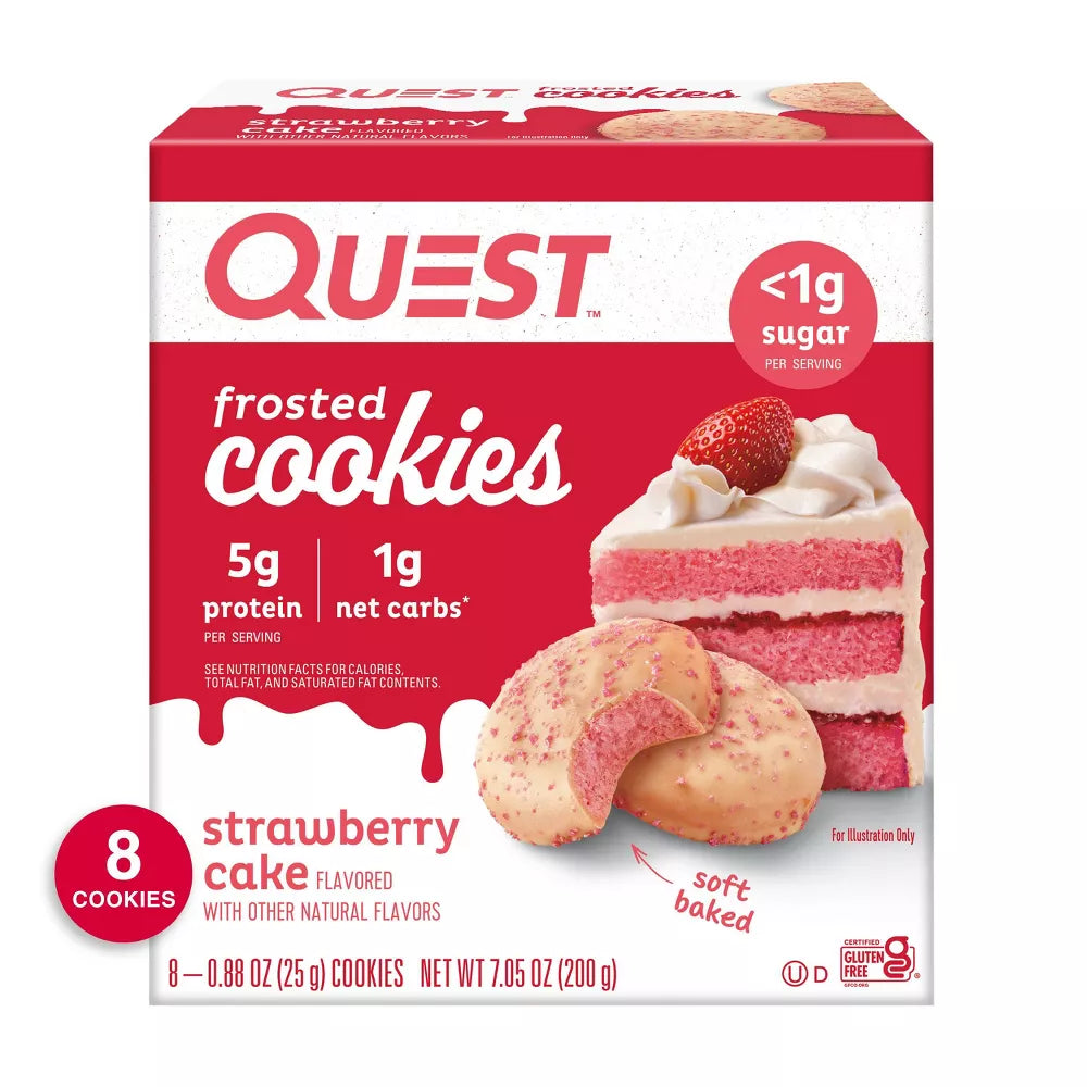 [Multiple Flavors] Quest Nutrition Frosted Cookies 