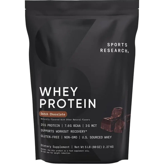 Sports Research Whey Isolate Protein Powder (5 lbs)