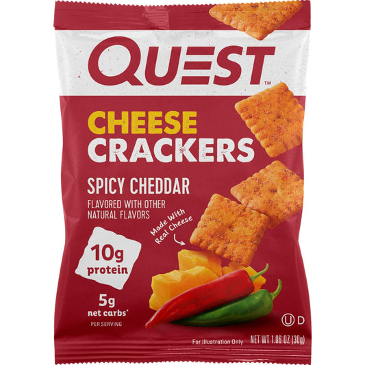 【多種口味】Quest Nutrition Cheese Crackers 蛋白芝士餅乾