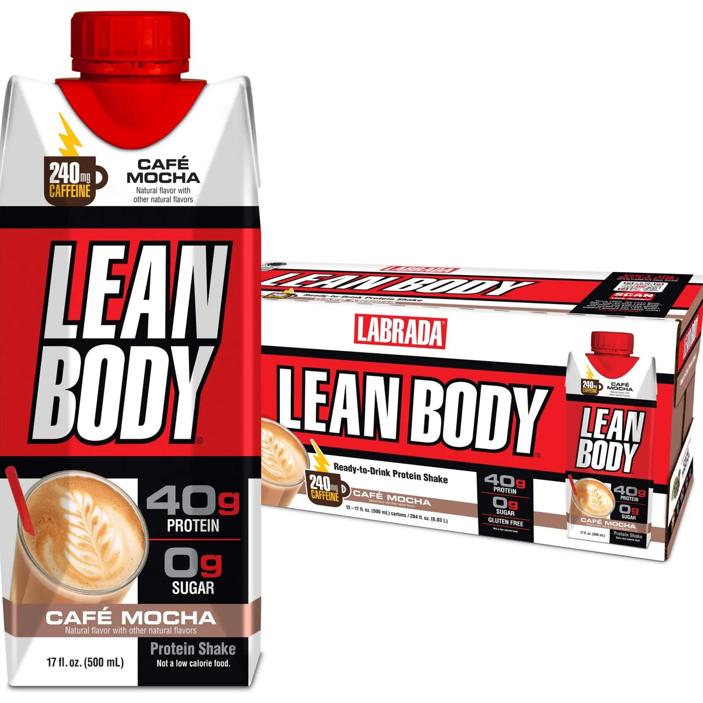 【多種口味】LABRADA Lean Body Protein Shake 蛋白奶昔