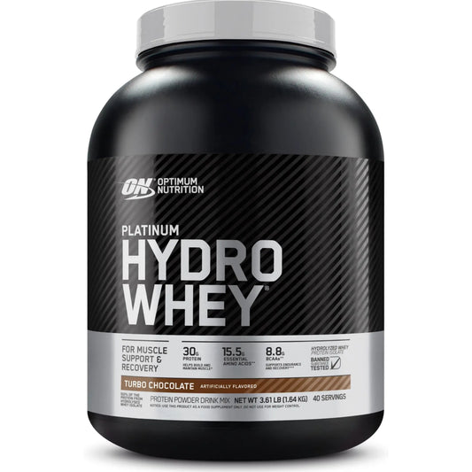 【多種口味】Optimum Nutrition Platinum Hydrowhey Protein Powder 水解分離乳清蛋白粉