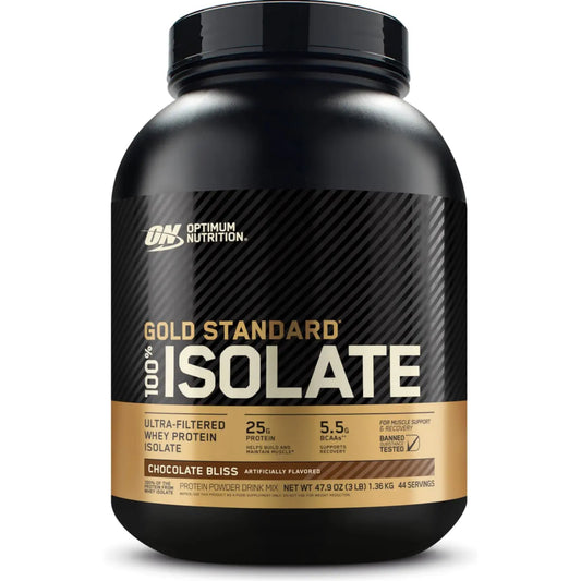 【多種口味】Optimum Nutrition Gold Standard 100% Isolate Protein Powder 全分離乳清蛋白粉