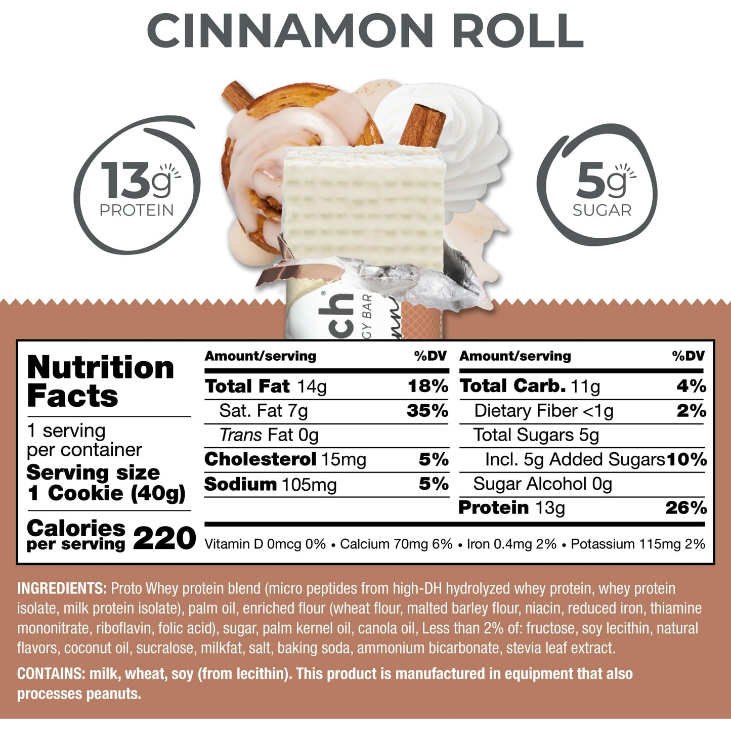 【多種口味】Power Crunch Protein Bar 蛋白棒