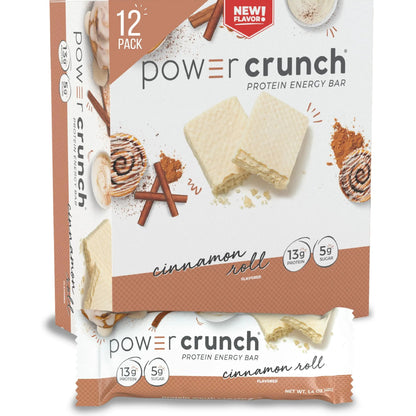 [Multiple Flavors] Power Crunch Protein Bar
