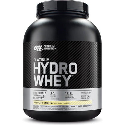 [Multiple Flavours] Optimum Nutrition Platinum Hydrowhey Protein Powder 
