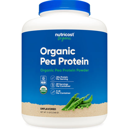 Nutricost Organic Pea Protein 碗豆蛋白粉