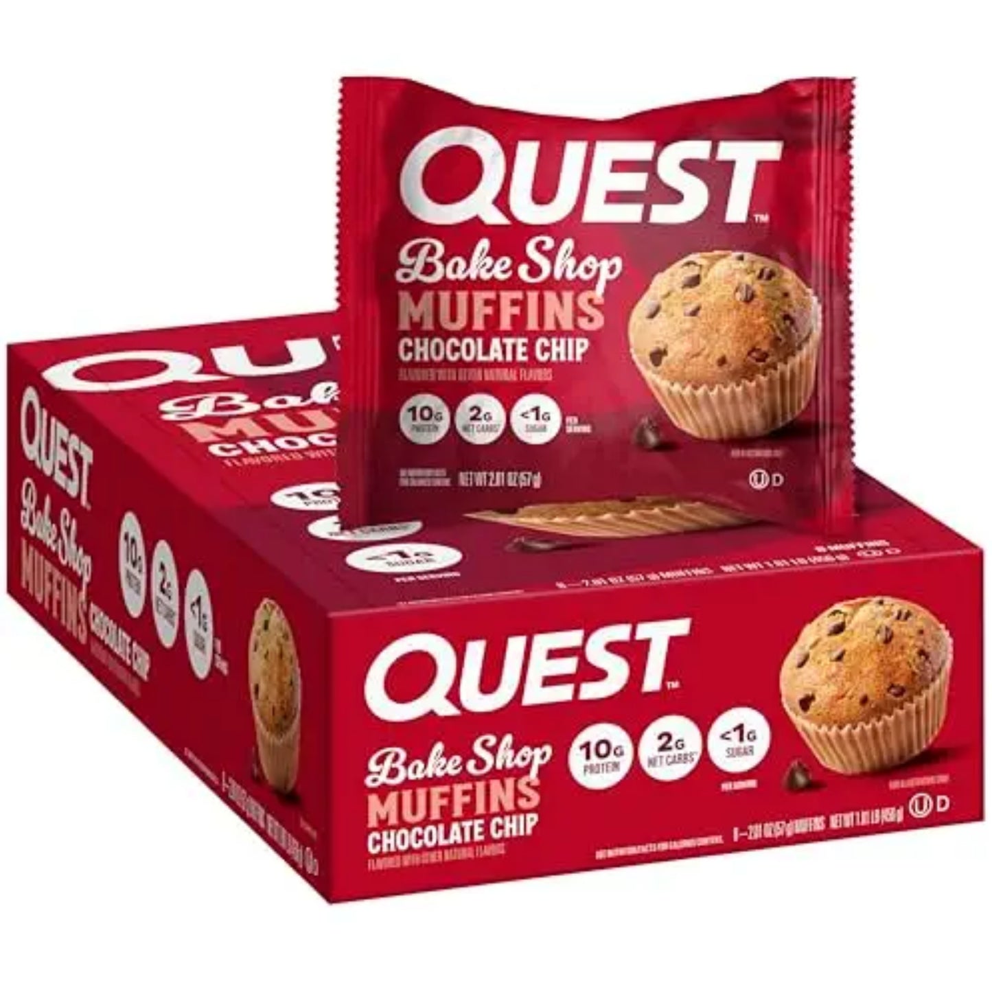 【多種口味】Quest Nutrition Bake Shop Protein Muffins 蛋白鬆餅