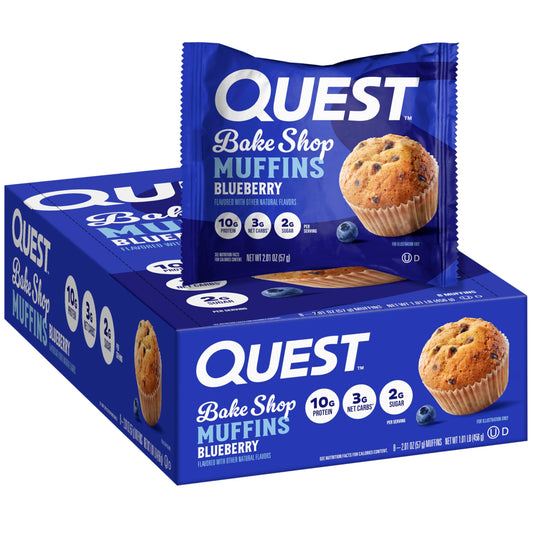 【多種口味】Quest Nutrition Bake Shop Protein Muffins 蛋白鬆餅