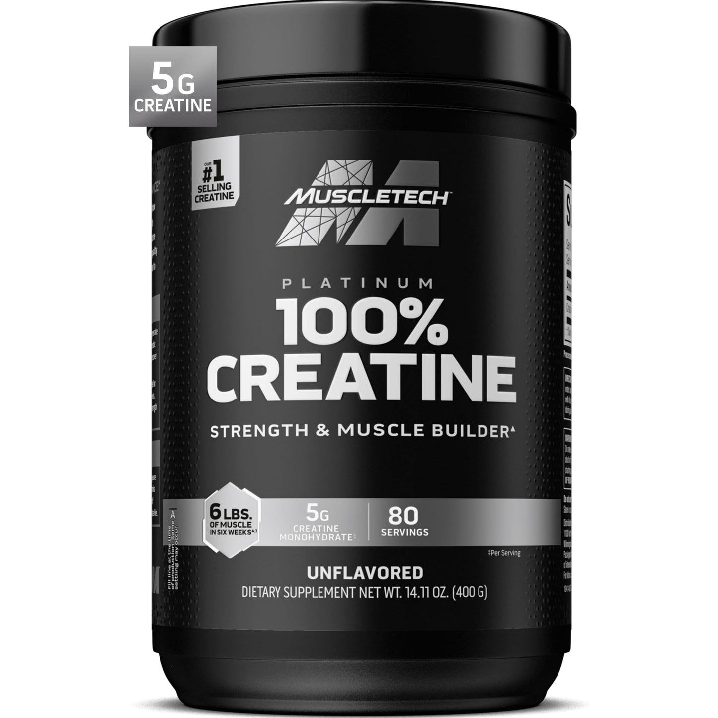 MuscleTech Platinum 100% Creatine Monohydrate Powder 肌酸粉
