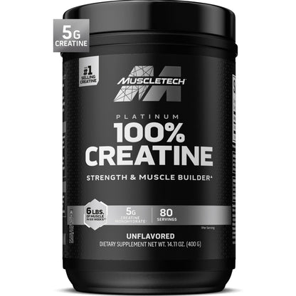 MuscleTech Platinum 100% Creatine Monohydrate Powder 肌酸粉