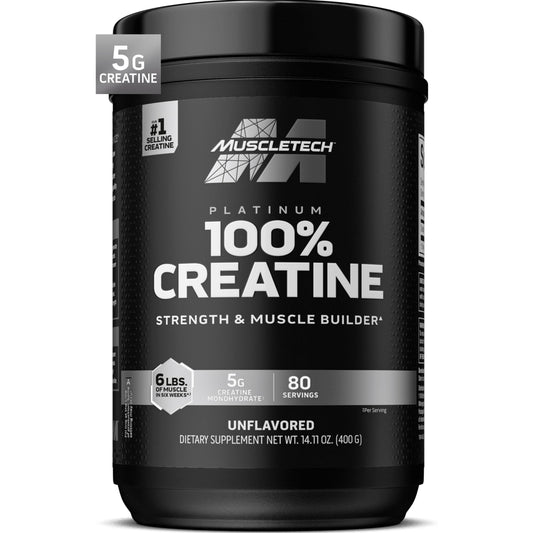 MuscleTech Platinum 100% Creatine Monohydrate Powder 肌酸粉