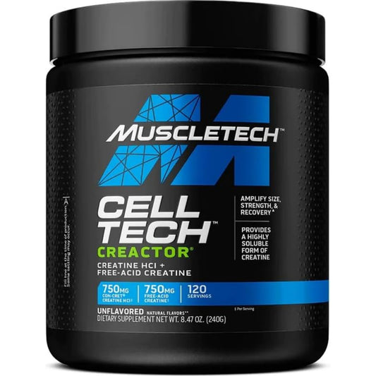 【多種口味】MuscleTech Cell-Tech Creactor Creatine HCl Powder 鹽酸肌酸粉