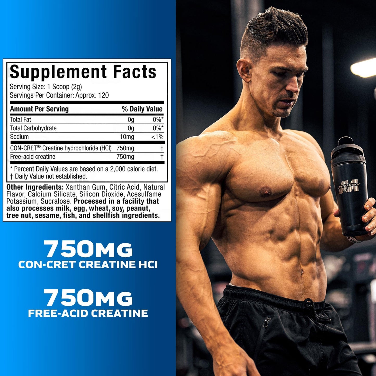 [Multiple Flavours] MuscleTech Cell-Tech Creactor Creatine HCl Powder