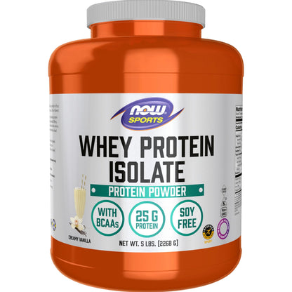 [Multiple Flavours] NOW Sports Whey Protein Isolate