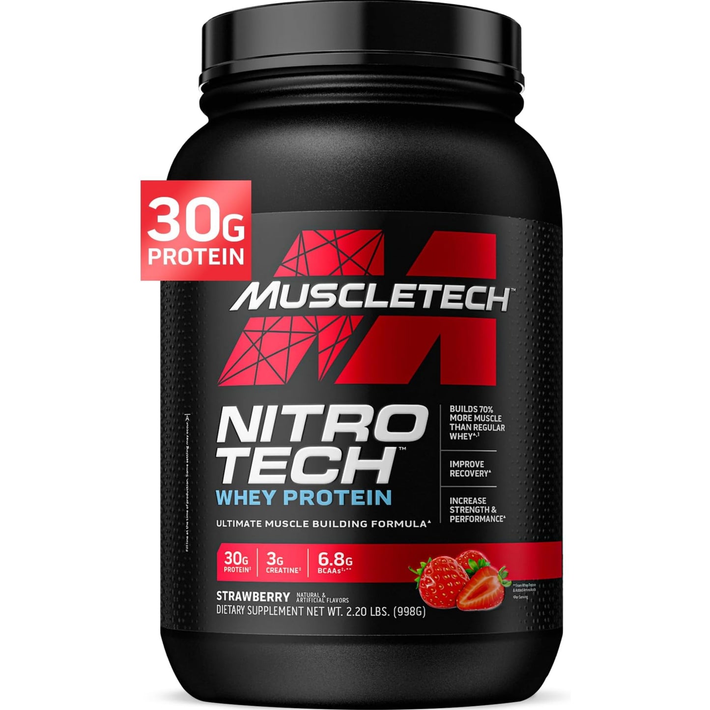 【多種口味】MuscleTech Nitro-Tech Whey Protein Powder 乳清蛋白粉