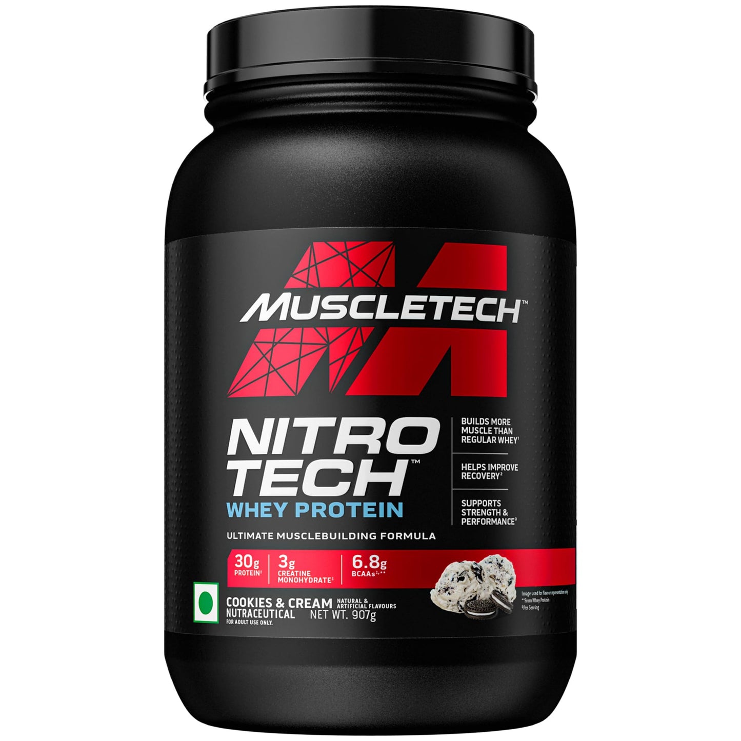 【多種口味】MuscleTech Nitro-Tech Whey Protein Powder 乳清蛋白粉