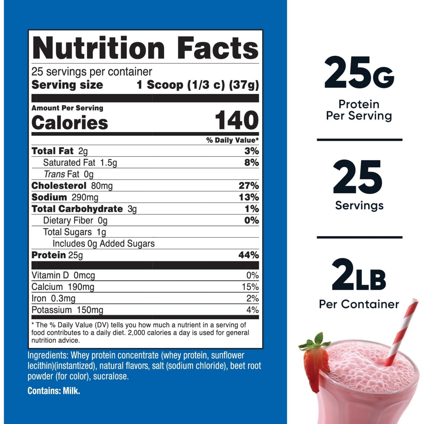 【多種口味】Nutricost Whey Protein Concentrate 乳清蛋白粉