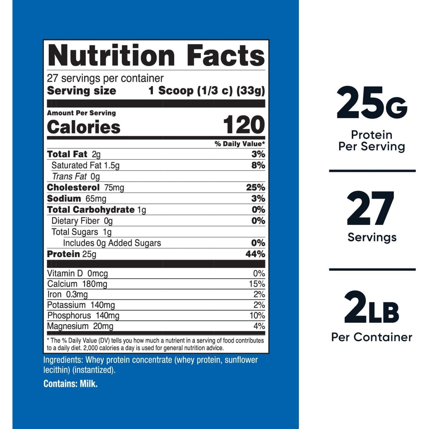 【多種口味】Nutricost Whey Protein Concentrate 乳清蛋白粉