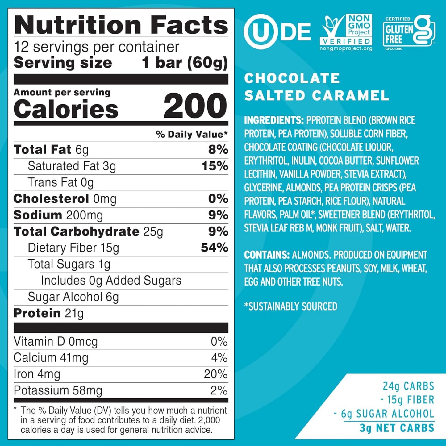 [Multiple Flavours] No Cow Plant Based Protein Bar