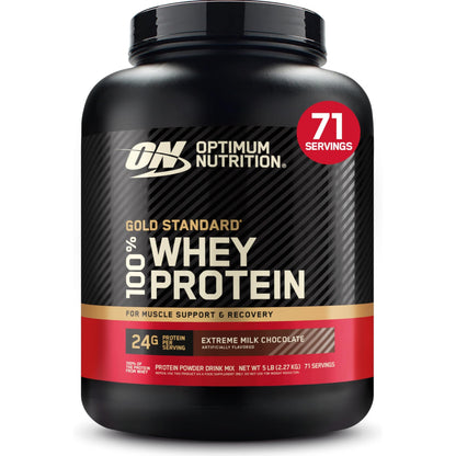 [Multiple Flavours] Optimum Nutrition Gold Standard 100% Whey Protein Powder