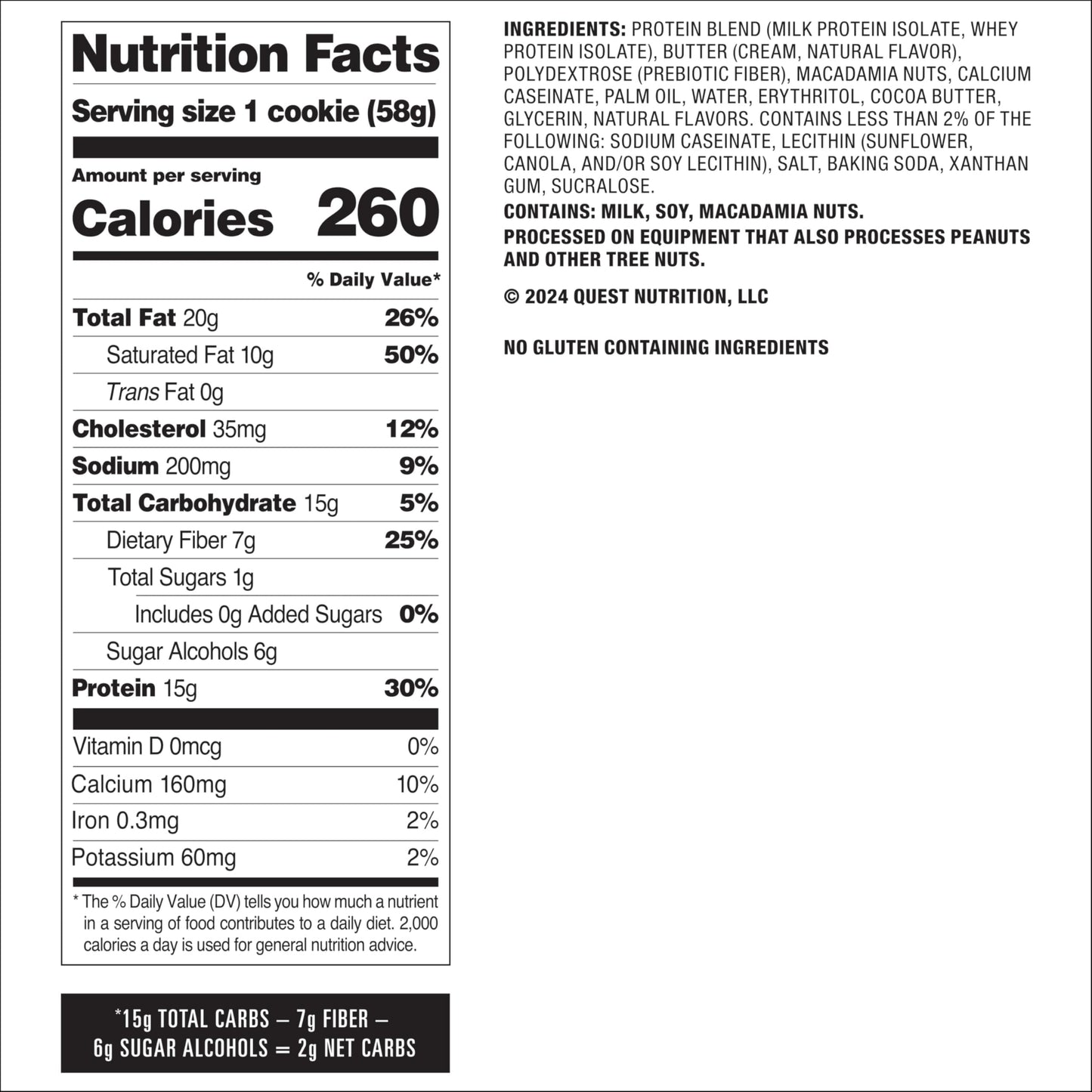 [Multiple Flavours] Quest Nutrition Protein Cookies