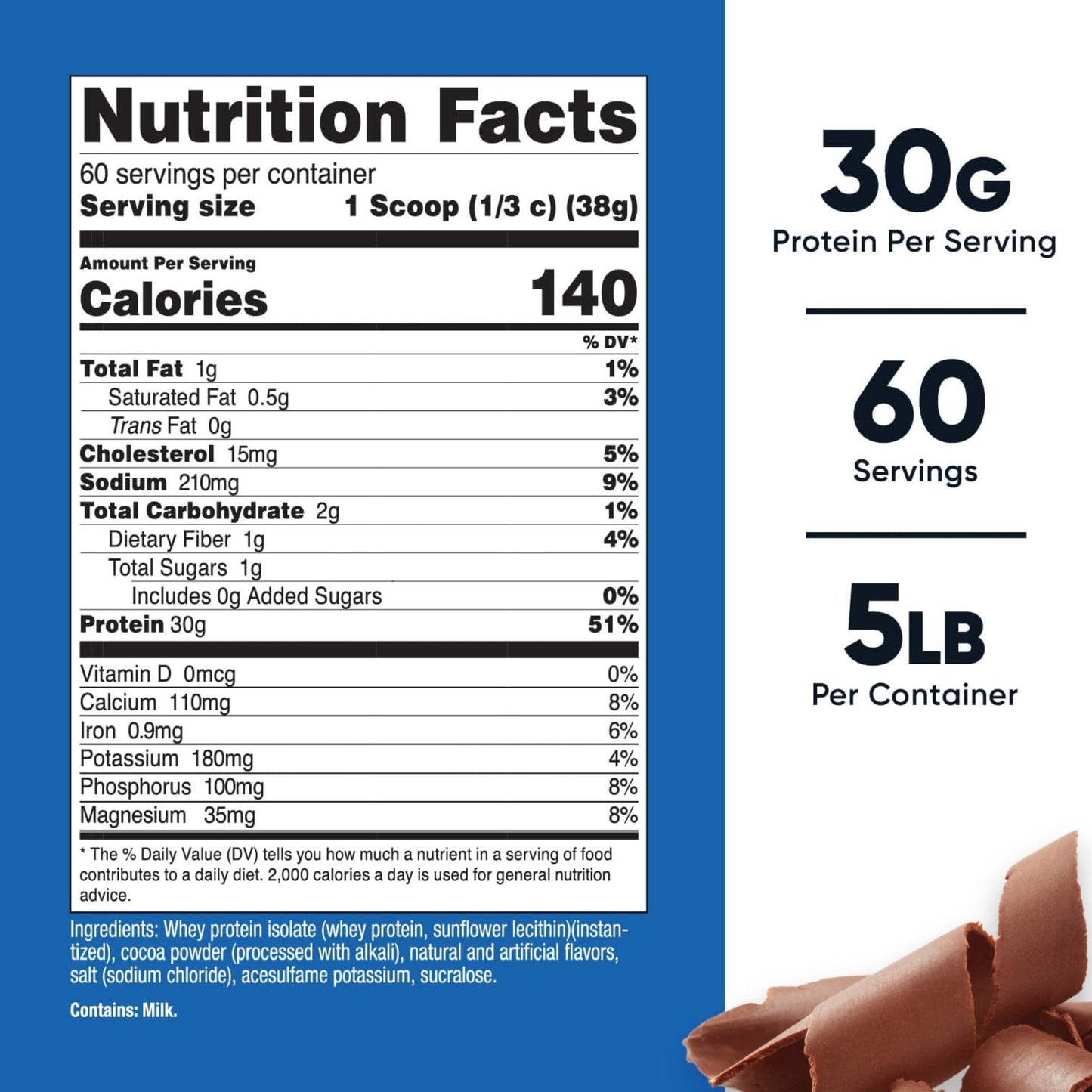 [Multiple Flavours] Nutricost Whey Protein Isolate