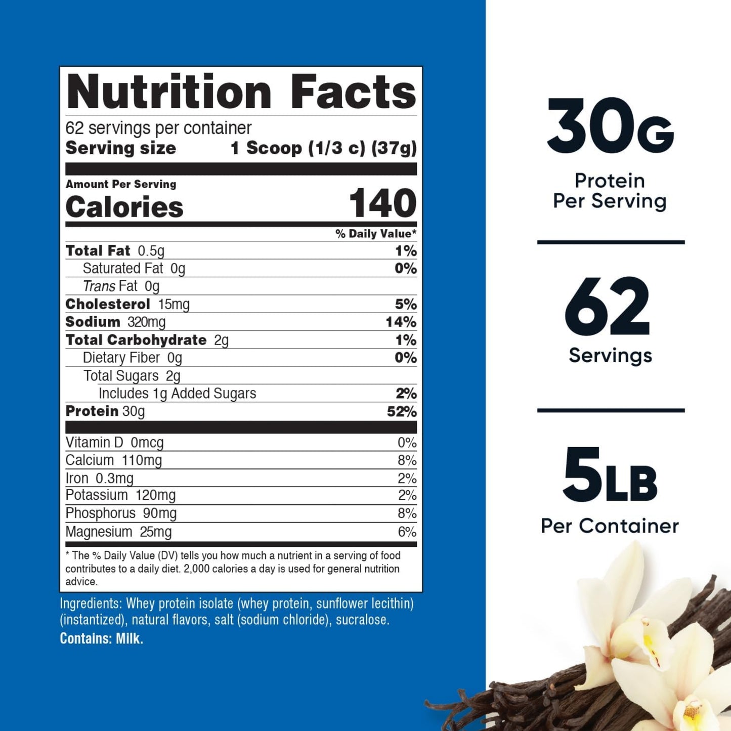 [Multiple Flavours] Nutricost Whey Protein Isolate