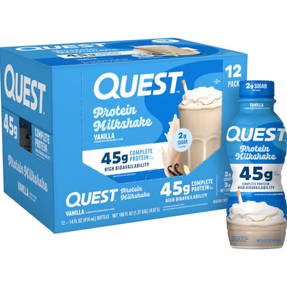 【多種口味】Quest Ready-to-Drink High Protein Shake 高蛋白奶昔