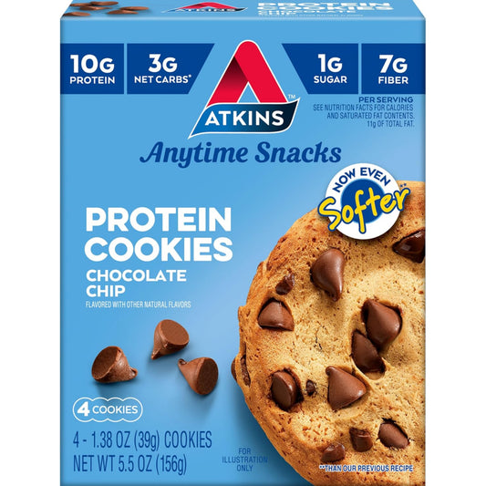 【多種口味】Atkins Protein Cookies 蛋白曲奇